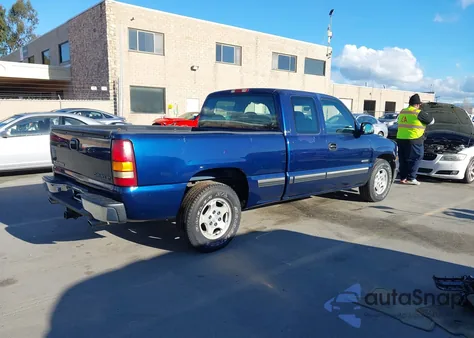2001 Chevrolet Silverado 1500 Ls from USA, damaged, VIN 2GCEC19T511100780